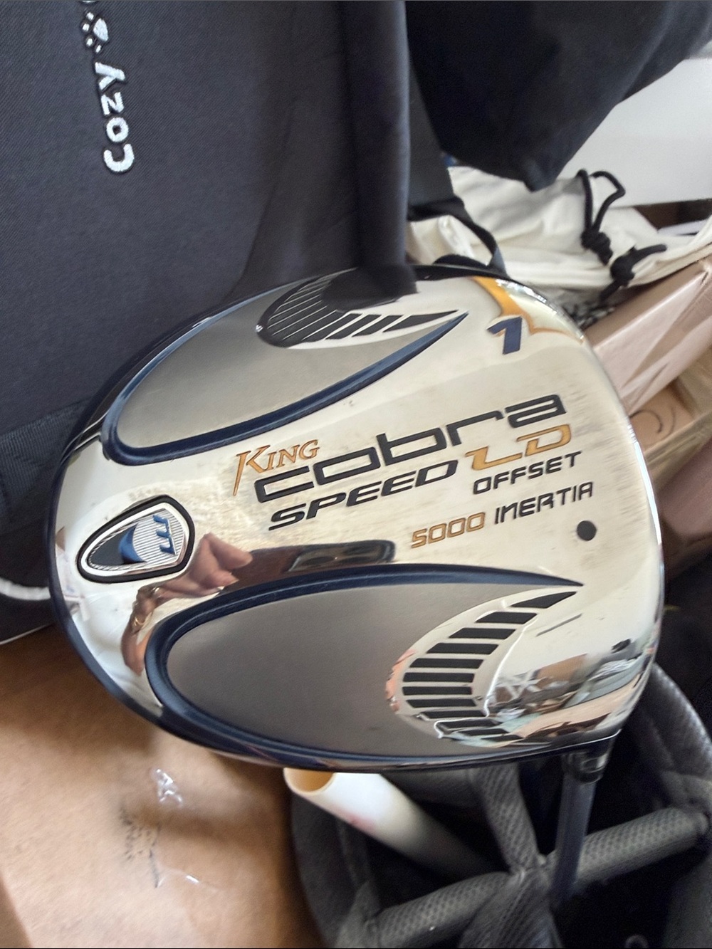 Cobra King Speed LD 1 driver 5000 inertia - 5 esssential clubs+ odyssey putter